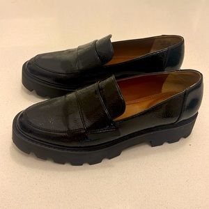 Cute Franco Sarto Lug Sole Loafers, Size 8.5